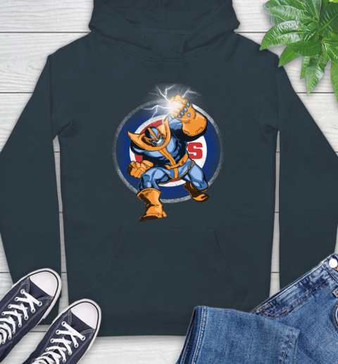 Chicago Cubs MLB Baseball Thanos Avengers Infinity War Marvel Hoodie 7