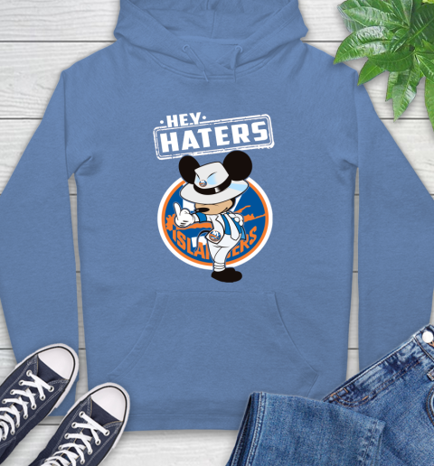 NHL Hey Haters Mickey Hockey Sports New York Islanders Hoodie 11
