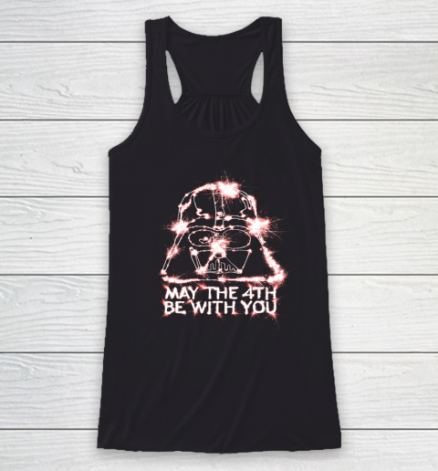 Star Wars Darth Vader May The 4th Be With You Sparkler Racerback Tank