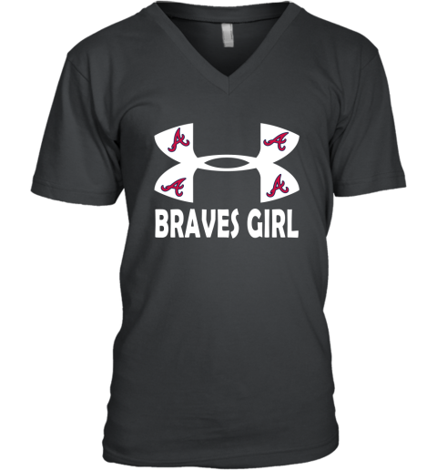 atlanta braves under armour shirt