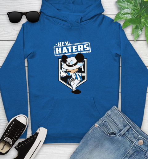 NHL Hey Haters Mickey Hockey Sports Los Angeles Kings Youth Hoodie 11