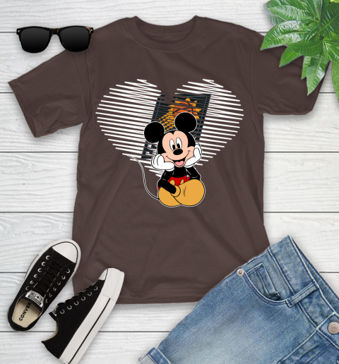 NBA Phoenix Suns The Heart Mickey Mouse Disney Basketball Youth T-Shirt 7