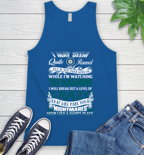 Seattle Mariners MLB Baseball Don't Mess With Me While I'm Watching My Team Tank Top 4