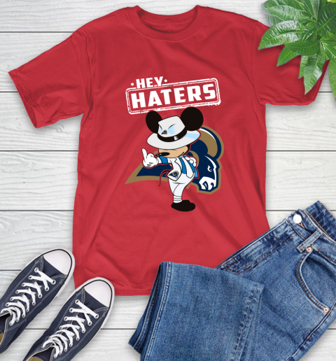 NFL Hey Haters Mickey Football Sports Los Angeles Rams T-Shirt 11