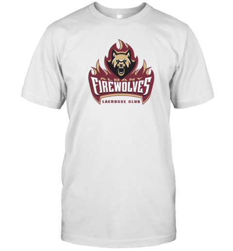 Nll Albany FireWolves Logo T-Shirt