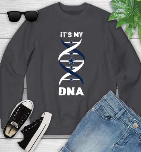 Dallas Cowboys NFL Football It's My DNA Sports Youth Sweatshirt 5