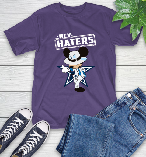 NFL Hey Haters Mickey Football Sports Dallas Cowboys T-Shirt 5