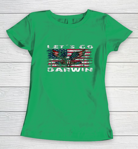Let's go Darwin America Flag Eagle Women's T-Shirt 12