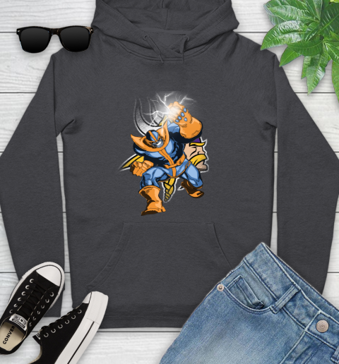 Minnesota Vikings NFL Football Thanos Avengers Infinity War Marvel Youth Hoodie 8