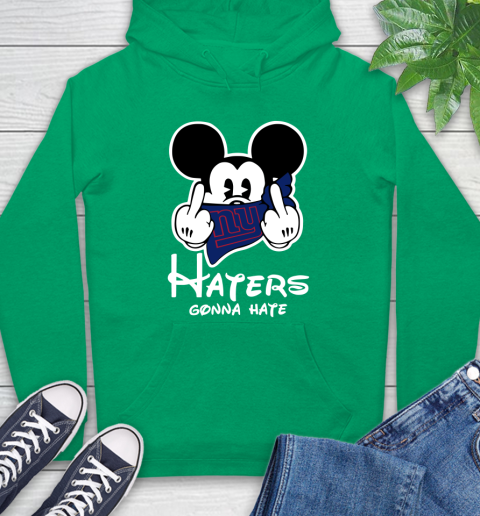 NFL New York Giants Haters Gonna Hate Mickey Mouse Disney Football T Shirt Hoodie 8