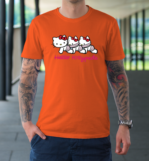 Hello Kittypede The Human Centipede T-Shirt 2