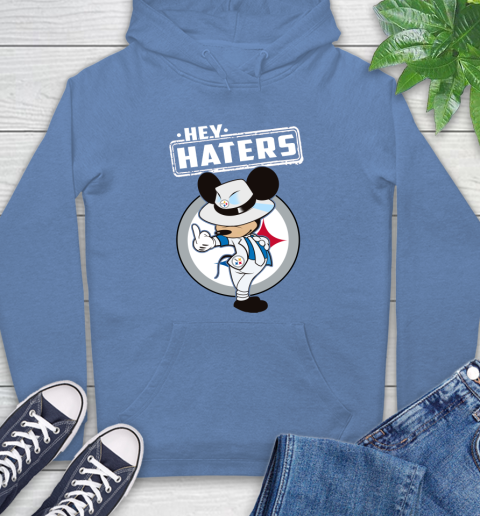 NFL Hey Haters Mickey Football Sports Pittsburgh Steelers Hoodie 11