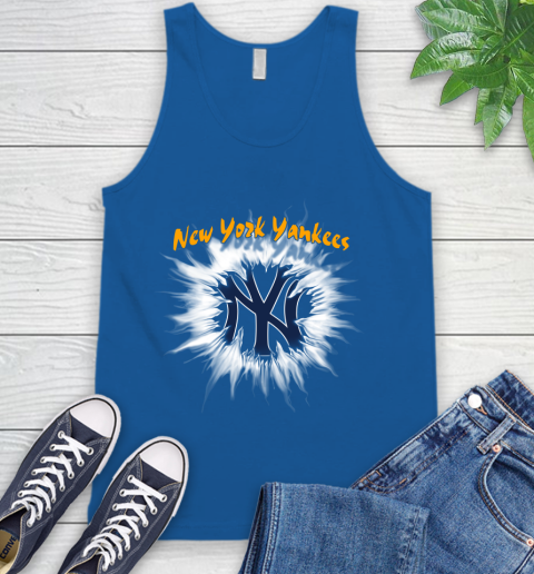 New York Yankees MLB Baseball Adoring Fan Rip Sports Tank Top 4