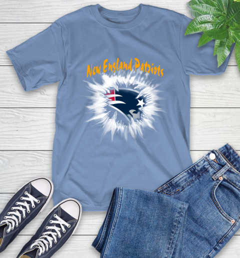 New England Patriots NFL Football Adoring Fan Rip Sports T-Shirt 12