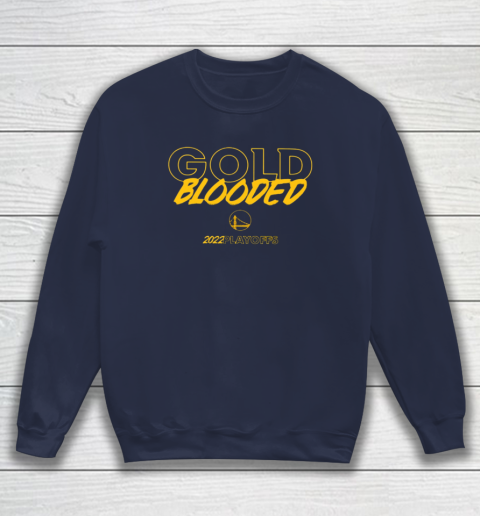 Warriors Gold Blooded Sweatshirt 2