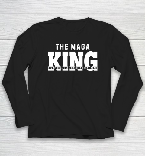 The Great Mage King Shirt Trump 2024 Make America Great Again Long Sleeve T-Shirt
