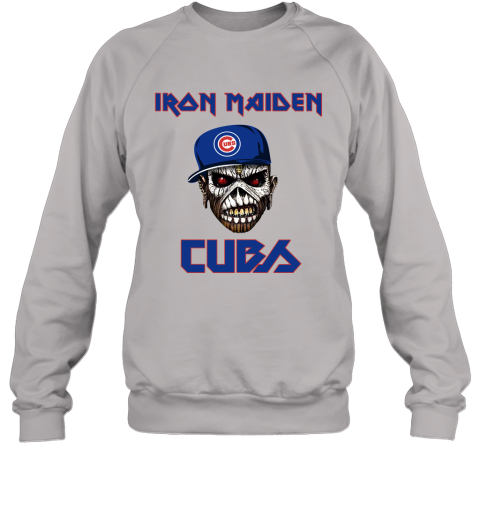 Mlb Chicago Cubs Iron Maiden Rock Band Music Baseball Sports Sweatshirt Rookbrand