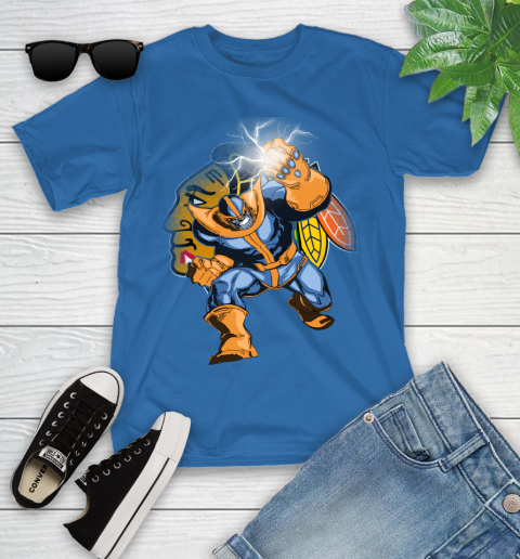 Chicago Blackhawks NHL Hockey Thanos Avengers Infinity War Marvel Youth T-Shirt 12