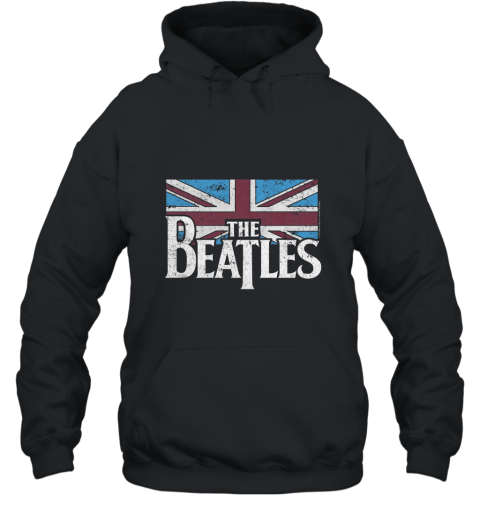 The Beatles British Flag Red,white, and Blue Hoodie alottee Hooded