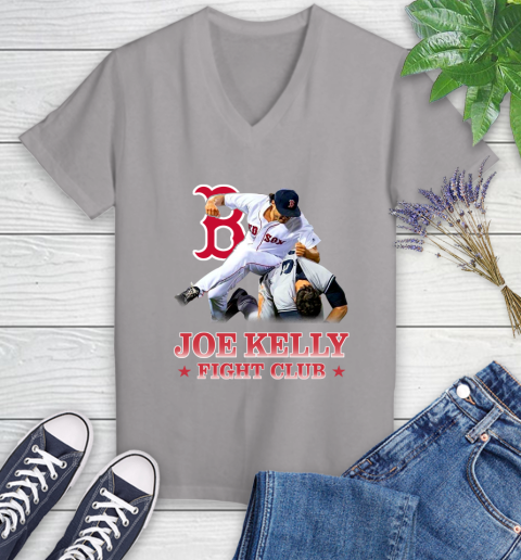 Another Joe Kelly fight club shirt Women's V-Neck T-Shirt 4