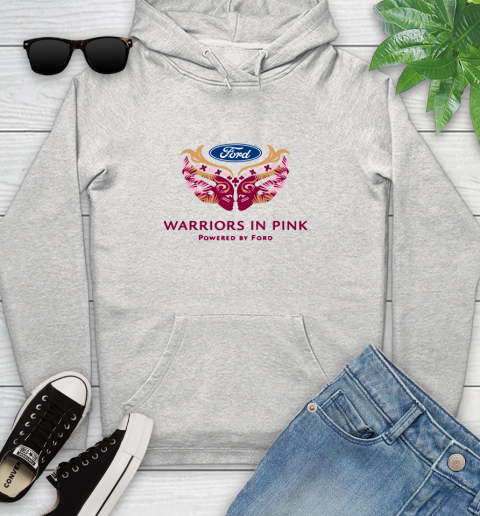 Ford cares warriors in pink Youth Hoodie