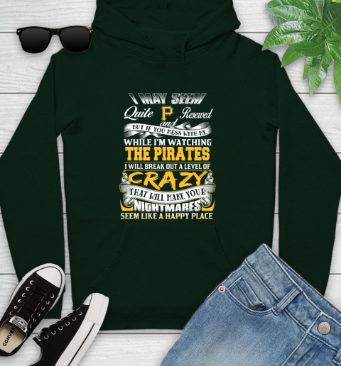 Pittsburgh Pirates MLB Baseball Don't Mess With Me While I'm Watching My Team Youth Hoodie 14