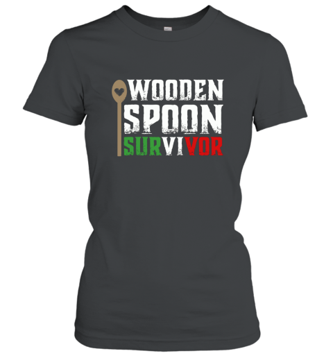 Funny Italian Shirts  Wooden Spoon Survivor teeshirt Women T-Shirt