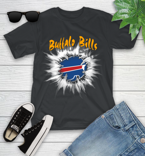 Buffalo Bills NFL Football Adoring Fan Rip Sports Youth T-Shirt