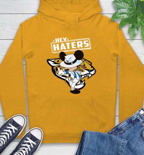 NFL Hey Haters Mickey Football Sports Jacksonville Jaguars Hoodie 2