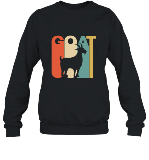 Vintage Style Goat Silhouette T Shirt Sweatshirt