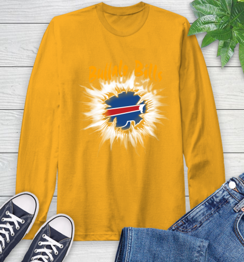 Buffalo Bills NFL Football Adoring Fan Rip Sports Long Sleeve T-Shirt 2