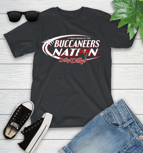NFL A True Friend Of The Tampa Bay Buccaneers Dilly Dilly Football Sports Youth T-Shirt
