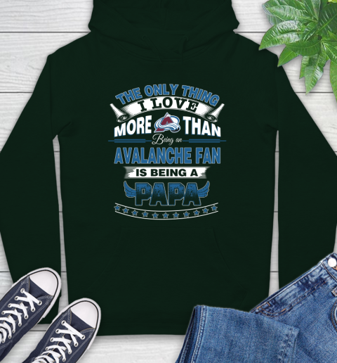 NHL The Only Thing I Love More Than Being A Colorado Avalanche Fan Is Being A Papa Hockey Hoodie 12