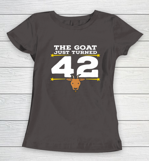 The Goat Just Turned 42 42nd Birthday Goat Women's T-Shirt 5