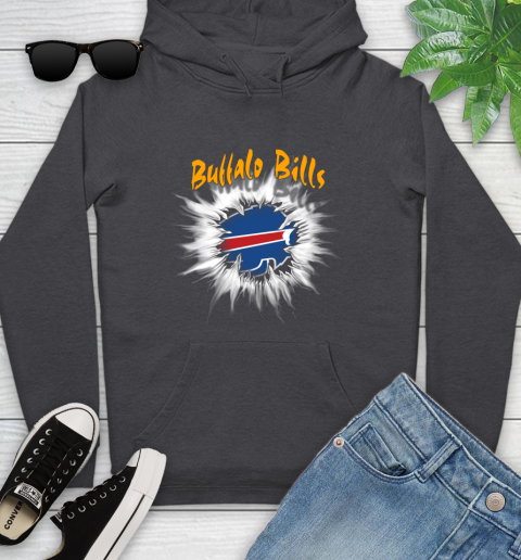 Buffalo Bills NFL Football Adoring Fan Rip Sports Youth Hoodie 8