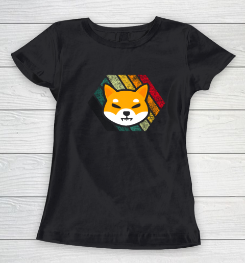 Retro Shiba Inu Hodler Shirt Shiba Inu Coin Cryptocurrency Women's T-Shirt
