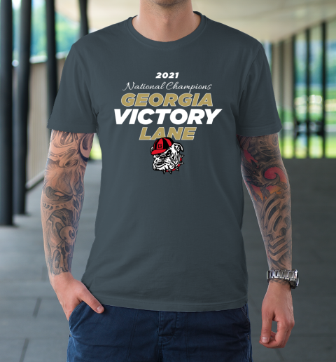 Uga National Championship Georgia Bulldogs Victory Lane 2022 T-Shirt 4