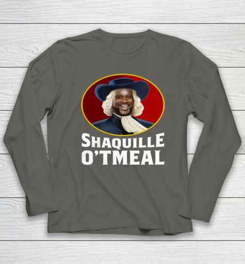 Shaquille Oatmeal Long Sleeve T-Shirt 4