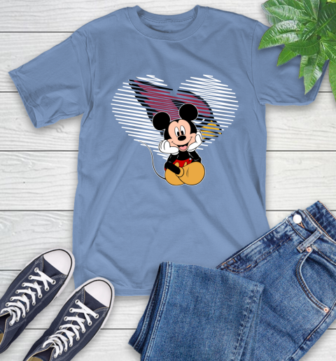 NFL Arizona Cardinals The Heart Mickey Mouse Disney Football T Shirt_000 T-Shirt 12
