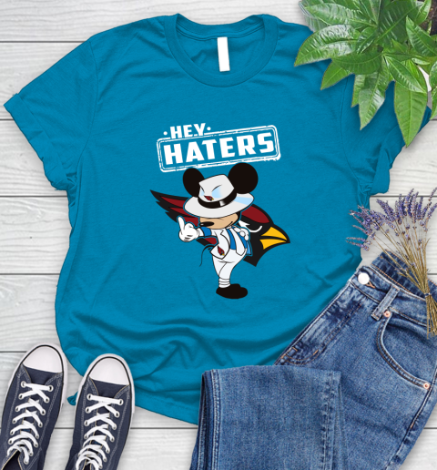 NFL Hey Haters Mickey Football Sports Arizona Cardinals Women's T-Shirt 10