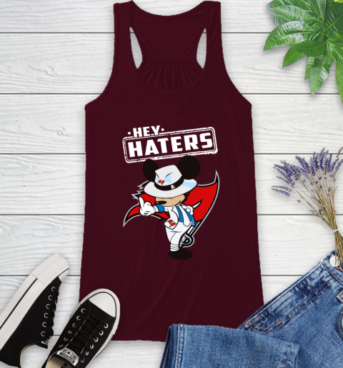 NFL Hey Haters Mickey Football Sports Tampa Bay Buccaneers Racerback Tank 2
