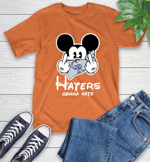 MLB Colorado Rockies Gonna Hate Mickey Mouse Disney Baseball T Shirt_000 T-Shirt 4