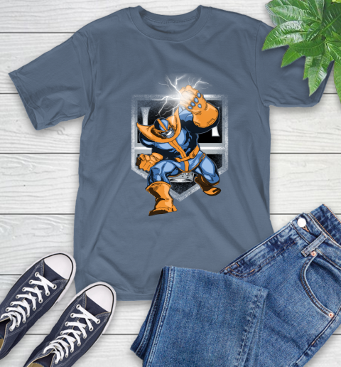 Los Angeles Kings NHL Hockey Thanos Avengers Infinity War Marvel T-Shirt 8