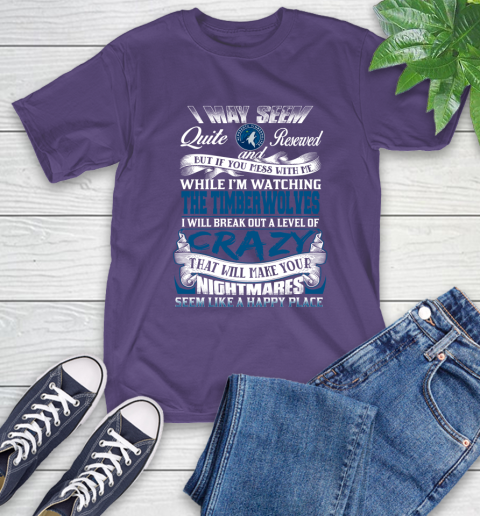 Minnesota Timberwolves NBA Basketball Don't Mess With Me While I'm Watching My Team T-Shirt 5