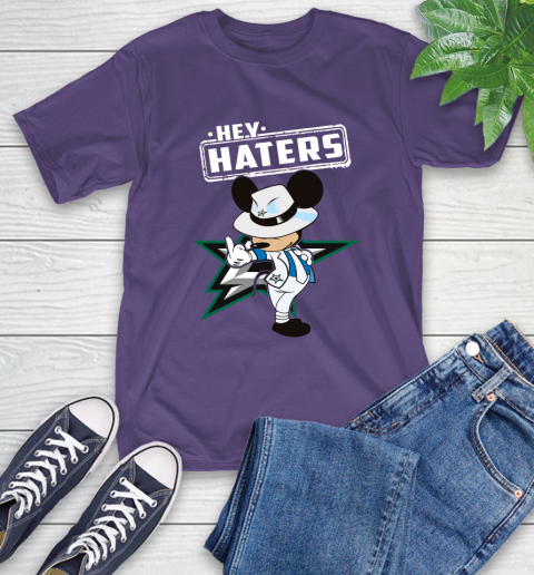 NHL Hey Haters Mickey Hockey Sports Dallas Stars T-Shirt 5