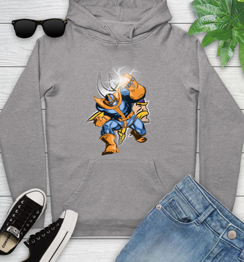 Minnesota Vikings NFL Football Thanos Avengers Infinity War Marvel Youth Hoodie 6