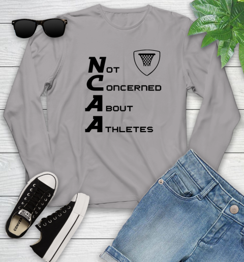Not Concerned About Athletes Youth Long Sleeve 3