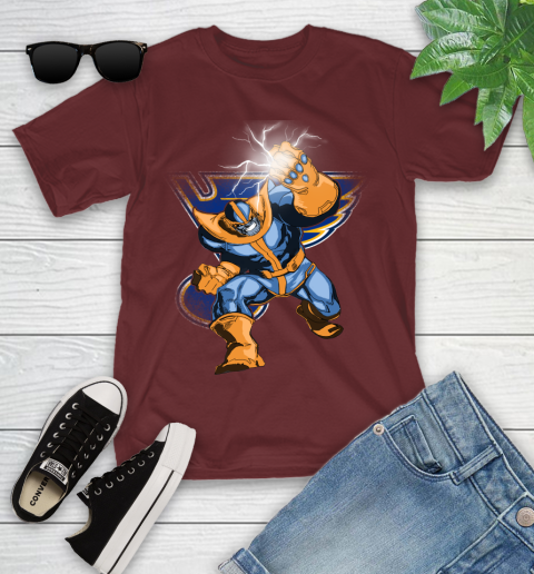 St.Louis Blues NHL Hockey Thanos Avengers Infinity War Marvel Youth T-Shirt 14