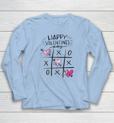 Love Happy Valentine Day Heart Lovers Couples Gifts Pajamas Long Sleeve T-Shirt 5
