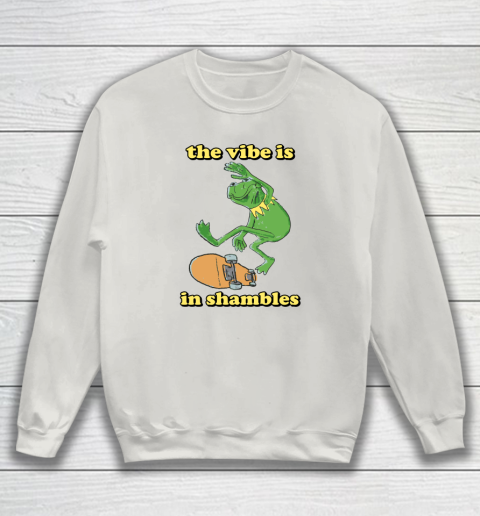 Kermit the cheap frog sweatshirt